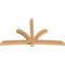 Ekena Millwork Davenport Timber Gable Bracket, Western Red Cedar, 108"W x 63"H x 5 1/2"D x 5 1/2"F, 14/12 Pitch GBW108X63X0606DAV00SWR - alternate 2